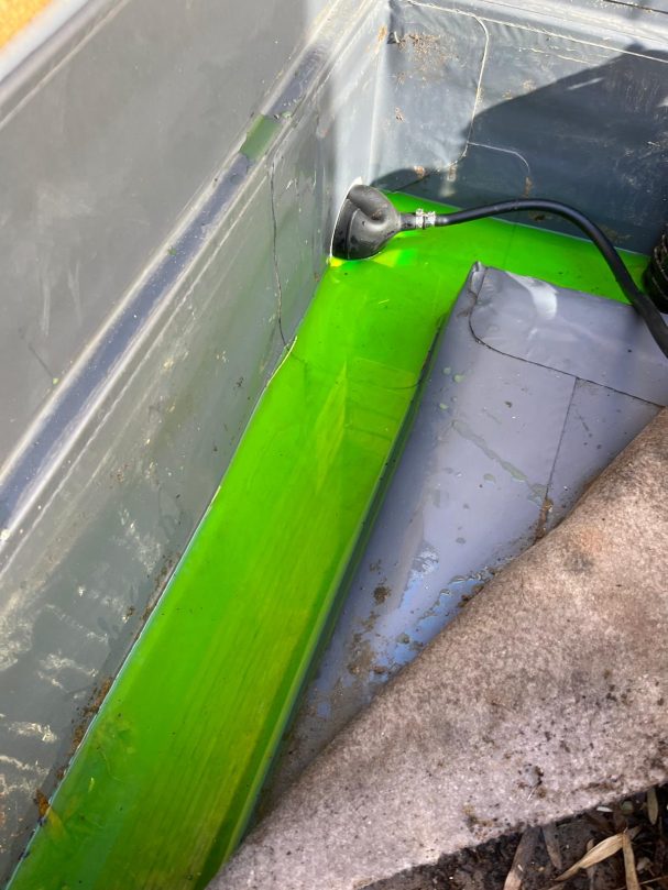 Flat Roof Flood Test 