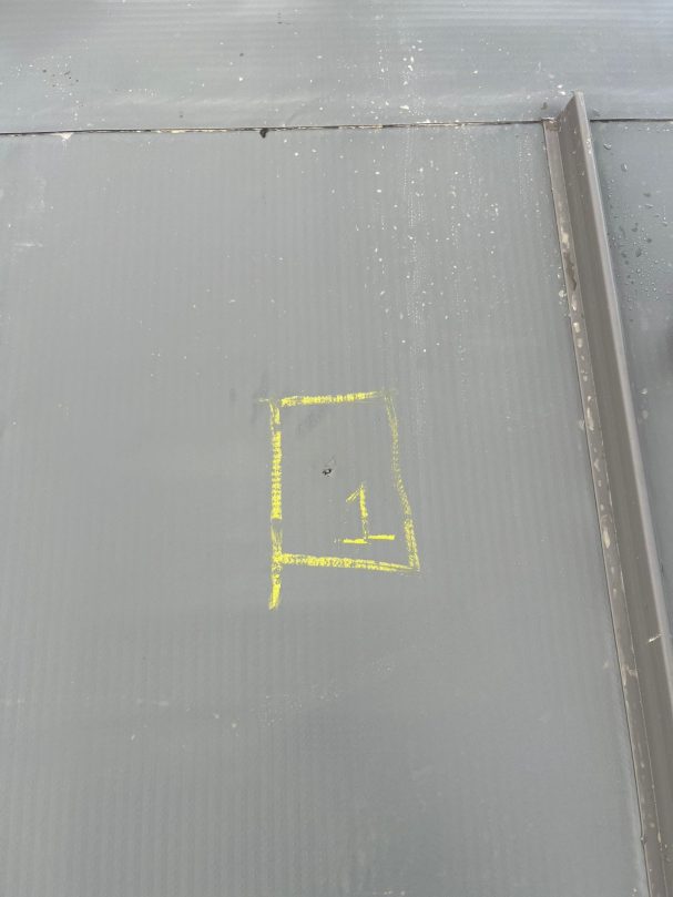 Flat Roof Leak Test 